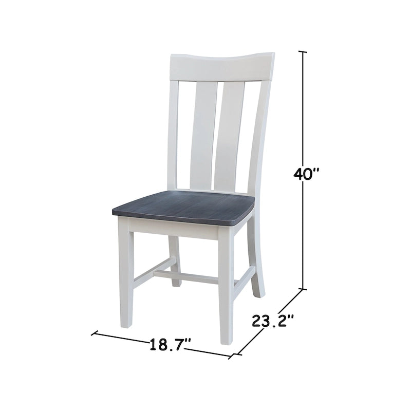 Ava Solid Wood Dining Chair - Set of Two