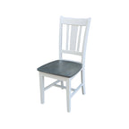 36 Round Extension Dining Table With 4 San Remo Chairs