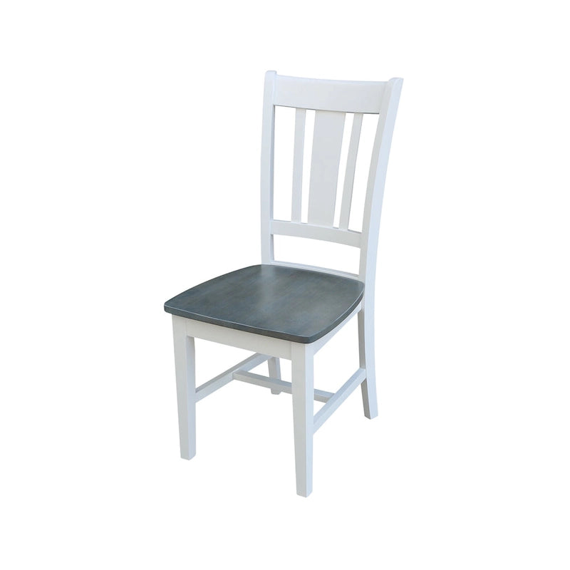 36 Round Extension Dining Table With 4 San Remo Chairs