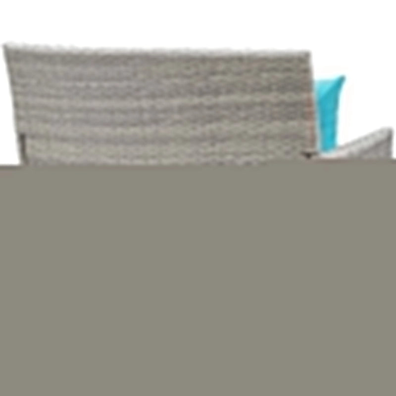 Modway Bridge Rattan 4-piece Outdoor Patio Set with Cushions