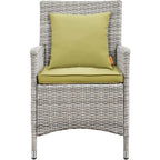 Modway Bridge Rattan 4-piece Outdoor Patio Set with Cushions