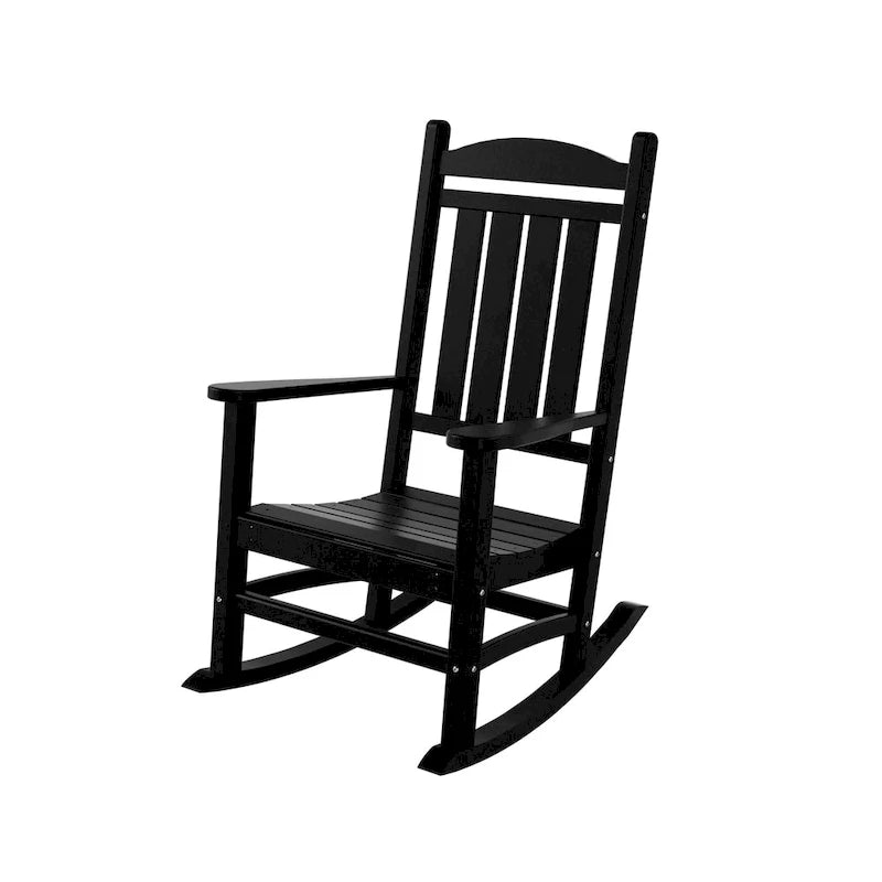 Polytrends Laguna Hdpe All Weather Outdoor Patio Rocking Chair (Set of 4)