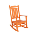 Polytrends Laguna Hdpe All Weather Outdoor Patio Rocking Chair (Set of 4)