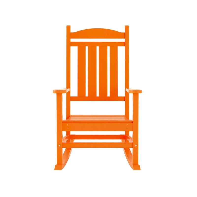 Polytrends Laguna Hdpe All Weather Outdoor Patio Rocking Chair (Set of 4)