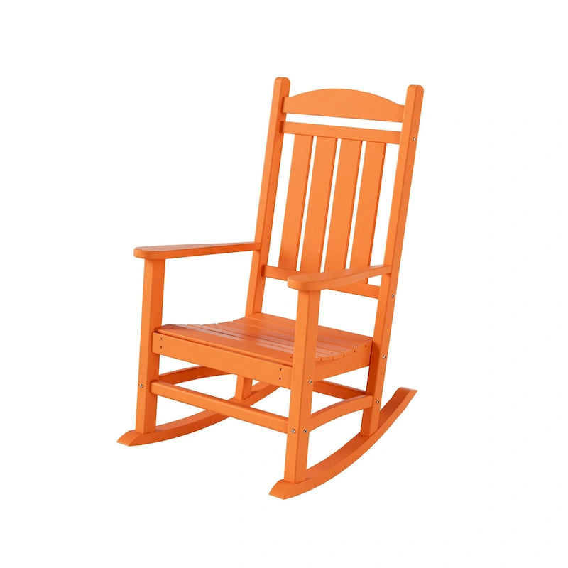 Polytrends Laguna Hdpe All Weather Outdoor Patio Rocking Chair (Set of 4)