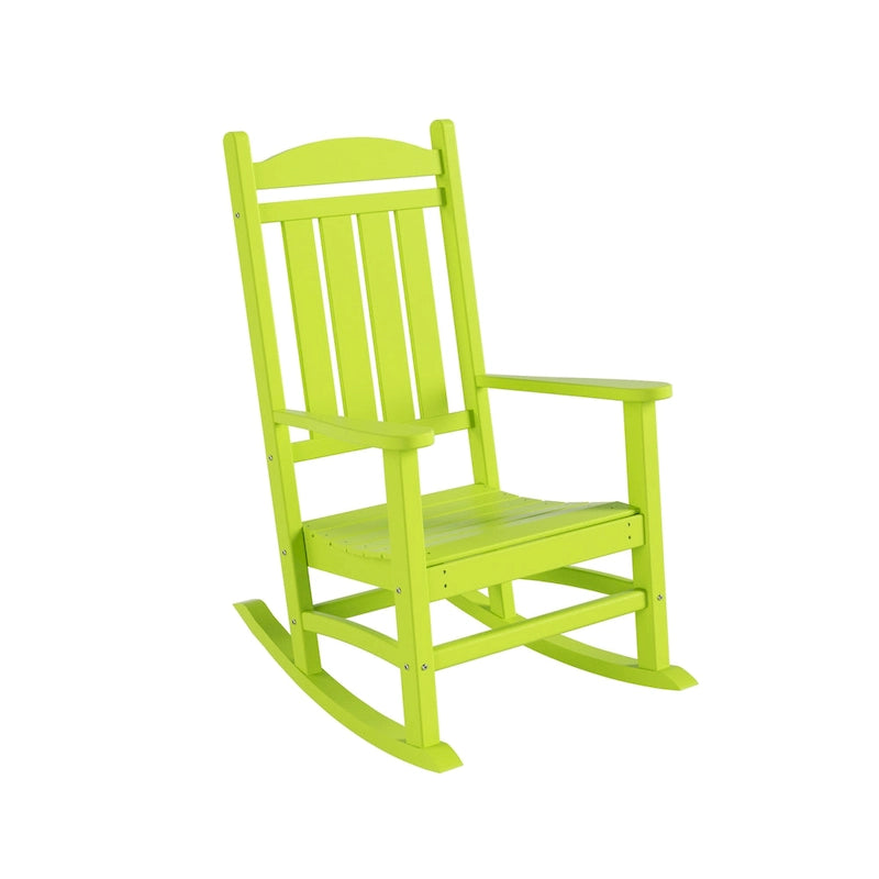 Polytrends Laguna Hdpe All Weather Outdoor Patio Rocking Chair (Set of 4)