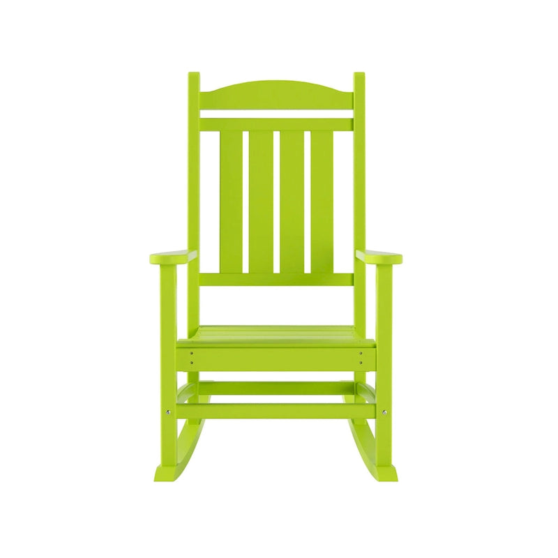 Polytrends Laguna Hdpe All Weather Outdoor Patio Rocking Chair (Set of 4)