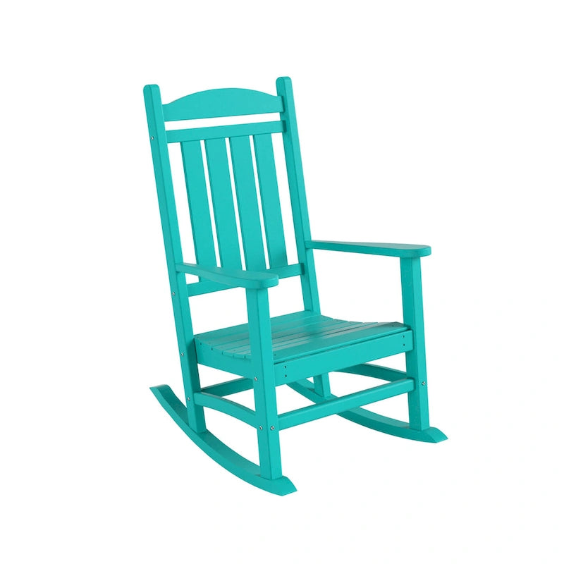 Polytrends Laguna Hdpe All Weather Outdoor Patio Rocking Chair (Set of 4)
