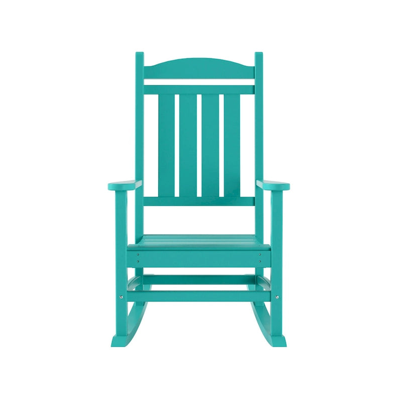 Polytrends Laguna Hdpe All Weather Outdoor Patio Rocking Chair (Set of 4)