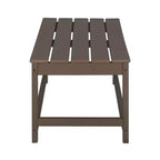 WestinTrends Set 3 Pezzi Tavolino da Caffè e Tavolini Laterali per Patio Esterno Adirondack