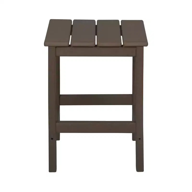 WestinTrends Set 3 Pezzi Tavolino da Caffè e Tavolini Laterali per Patio Esterno Adirondack