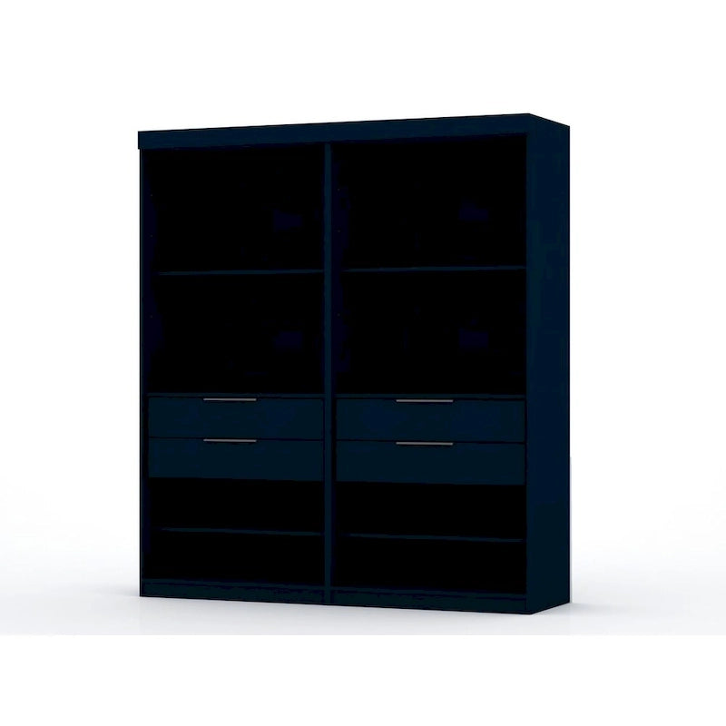 Mulberry Open 2 Sectional Modern Wardrobe Closet