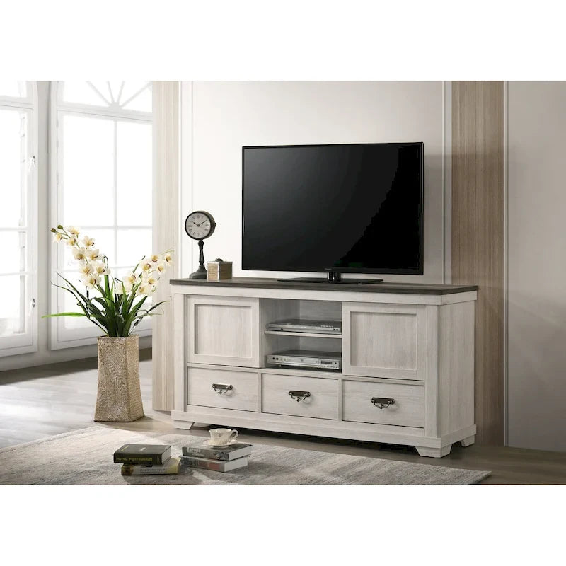 Camera da letto Candra con pannelli marrone crema, 6 pezzi