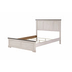 Camera da letto Candra con pannelli marrone crema, 6 pezzi