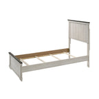 Camera da letto Candra con pannelli marrone crema, 6 pezzi