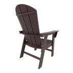 WestinTrends Sedia da pranzo Adirondack per esterni, resistente alle intemperie