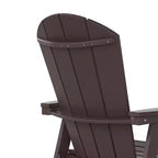 WestinTrends Sedia da pranzo Adirondack per esterni, resistente alle intemperie