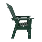WestinTrends Sedia da pranzo Adirondack per esterni, resistente alle intemperie