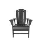 WestinTrends Sedia da pranzo Adirondack per esterni, resistente alle intemperie