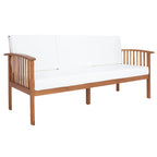 SAFAVIEH Outdoor Galilea 5-Piece Living Set - 27W x 33D x 69H