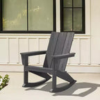 Sedia a dondolo Adirondack in plastica HDPE HYLEORY