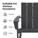 Sedia a dondolo Adirondack in plastica HDPE HYLEORY