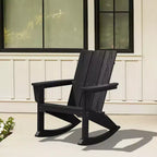 Sedia a dondolo Adirondack in plastica HDPE HYLEORY