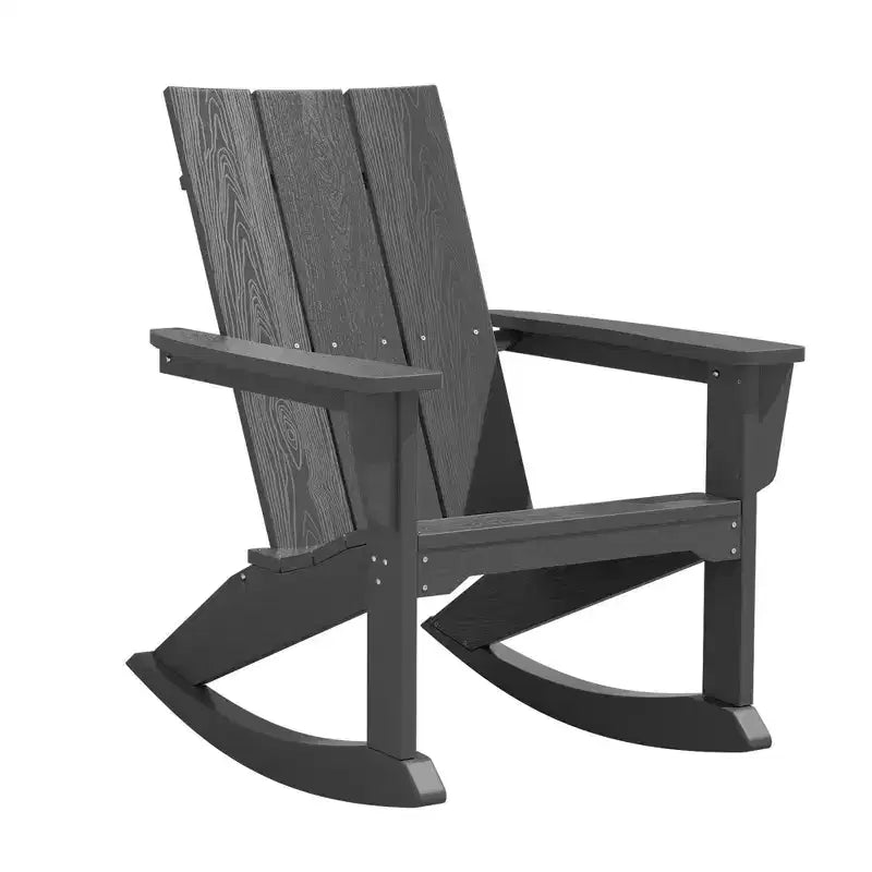 Sedia a dondolo Adirondack in plastica HDPE HYLEORY
