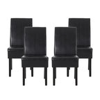 Pertica Patterned Upholstered Dining Chairs (Set of 4) by Christopher Knight Home