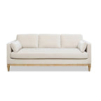 Knox 84 Modern Farmhouse Velvet Track Arm Sofa