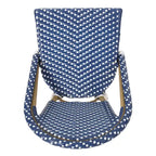 Kinner Outdoor Aluminum French Barstools (Set of 4) by Christopher Knight Home - 18.00 L x 23.75 W x 46.00 H