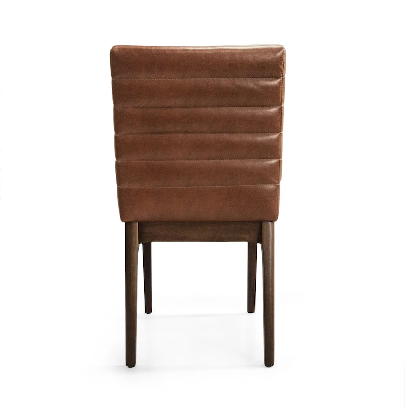 Lancer Channel Stitch Upholstered Dining Chairs (Set of 6) by Christopher Knight Home