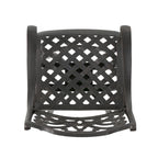 Jayden Outdoor Cast Aluminum Swivel Bar Stool by Christopher Knight Home