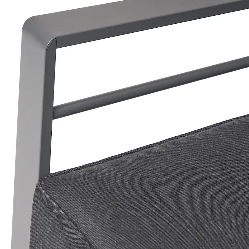 Cape Coral Outdoor Aluminum 3-piece Chat Set with Cushions by Christopher Knight Home