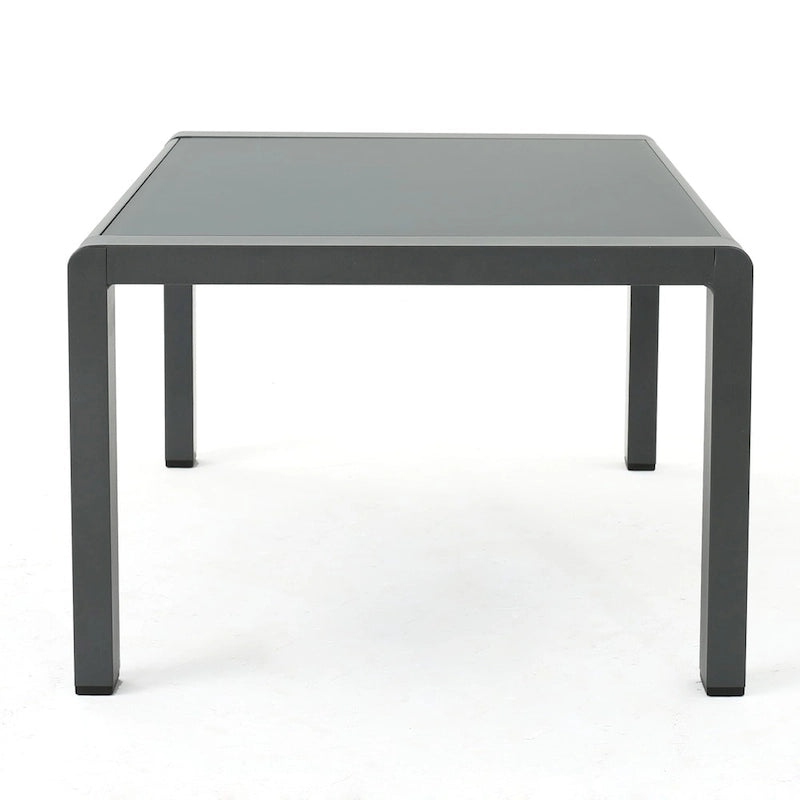 Cape Coral 4-pc. Cushioned Aluminum Chat Set by Christopher Knight Home