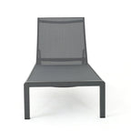 Cape Coral Outdoor Aluminum 3-piece Chaise Lounge Set by Christopher Knight Home