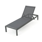 Cape Coral Outdoor Aluminum 3-piece Chaise Lounge Set by Christopher Knight Home