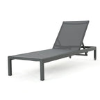 Cape Coral Outdoor Aluminum 3-piece Chaise Lounge Set by Christopher Knight Home