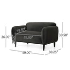 Chaparral Upholstered Loveseat by Christopher Knight Home