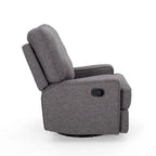 Crockett Traditional Glider Recliner with Swivel by Christopher Knight Home