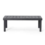 Louver Outdoor Acacia Wood Outdoor 4pc Chat Set with Cushions by Christopher Knight Home