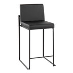 Silver Orchid Forrest High Back Counter Stool - Set of 2