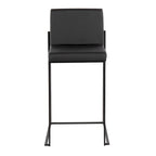 Silver Orchid Forrest High Back Counter Stool - Set of 2
