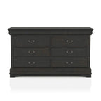 Lavina Transitional 2-piece 8-Drawer Solid Wood Dresser and Mirror Set by