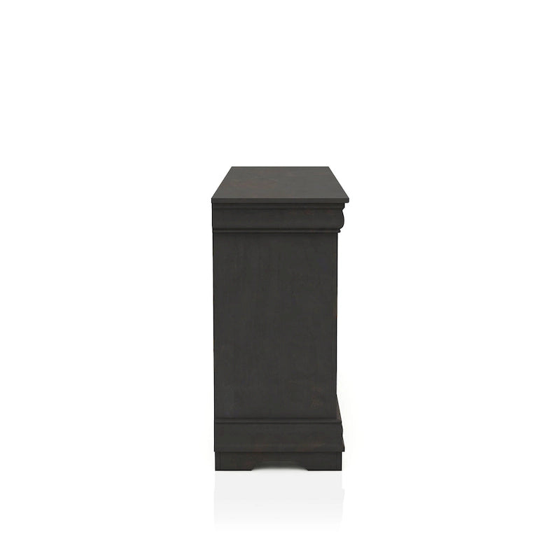 Lavina Transitional 2-piece 8-Drawer Solid Wood Dresser and Mirror Set by