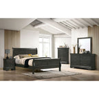 Lavina Transitional 2-piece 8-Drawer Solid Wood Dresser and Mirror Set by
