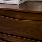 Middlebrook Designs Mid-Century 5-Drawer Solid Wood Dresser