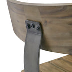 Lancaster Counter Stool with Back by INK+IVY
