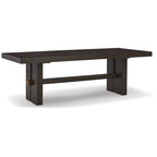 Signature Design by Ashley Burkhaus Dark Brown 5-Piece Dining Package