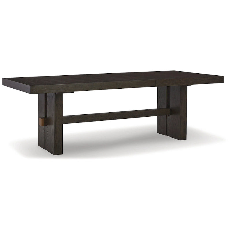 Signature Design by Ashley Burkhaus Dark Brown 5-Piece Dining Package